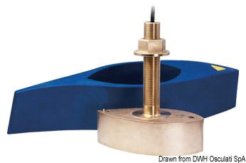 Axiom Pro B265LM 1kW Chirp thru-hull bronze transd