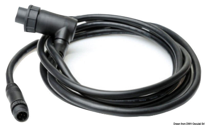 90° power supply cable