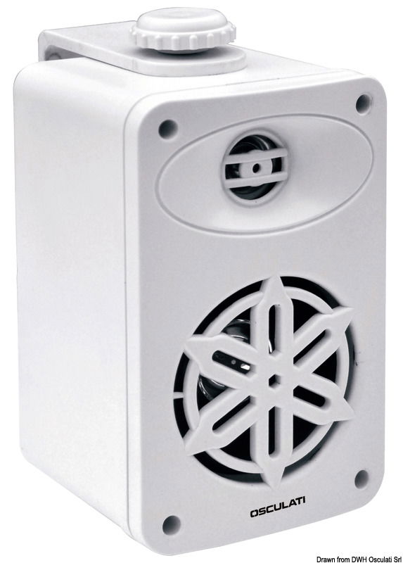 Montaggio con staffa orientabile, senza incasso.