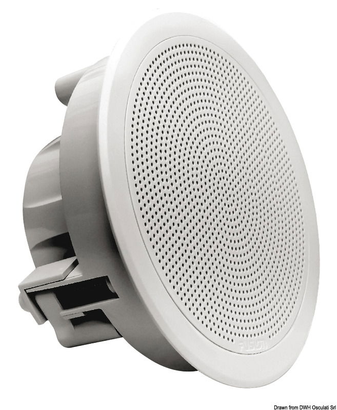 Questi speaker sono sviluppati e disegnati per una riproduzione audio di alta qualità con un design minimal ed installazione a filo per assecondare meglio le linee delle barche moderne. Venduti a coppia.