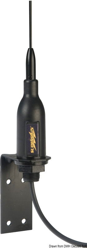 Dati tecnici: guadagno 3 db.Potenza max in entrata 50 W.