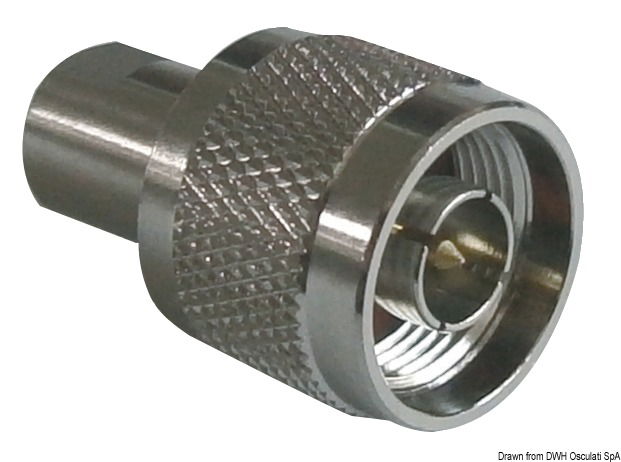 Glomex FME male / N male RA354 adaptor