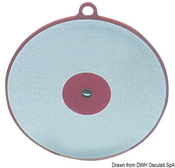 In plastica cromata infrangibile.