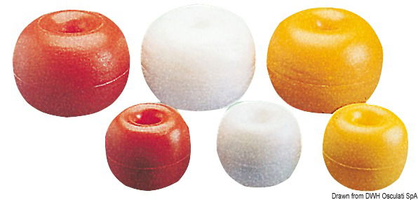 Per recinzioni e delimitazioni corsie, di colore bianco o arancione o giallo.