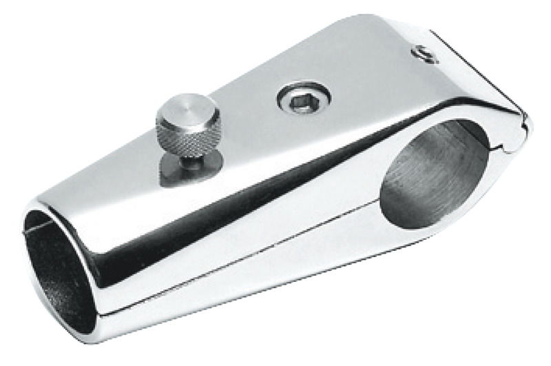 Per montaggio su tubo pulpito. In acciaio inox AISI 316 lucidato a specchio.