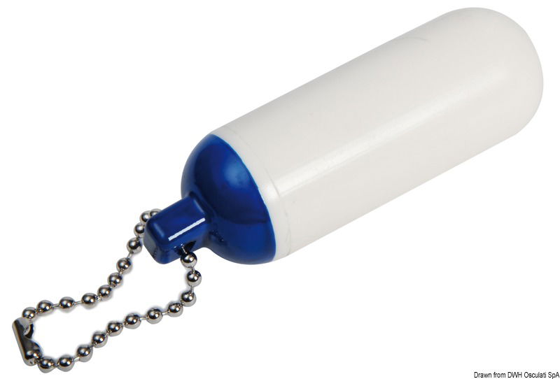 In PVC flessibile, possibilità di personalizzazione con logo del cliente (mimino 300 pz). Misure 28x80 (lunghezza) mm.