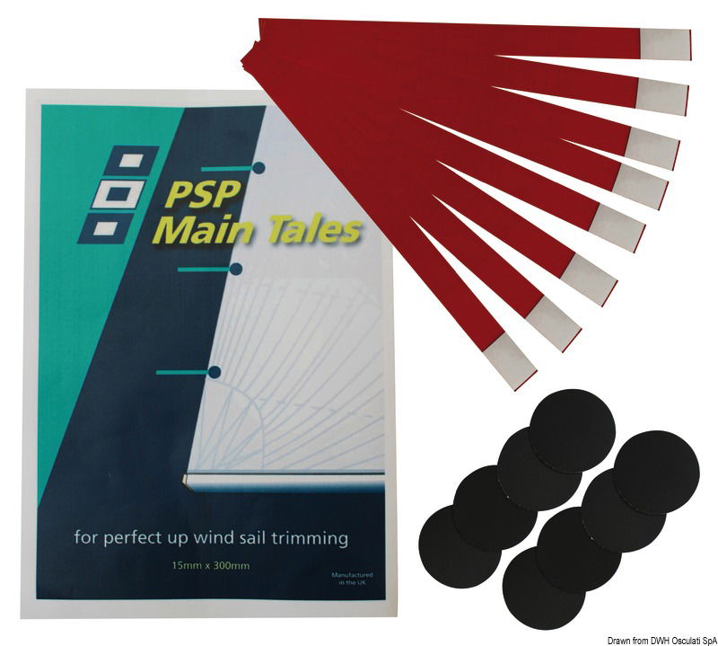 Strisce segnavento permanenti.