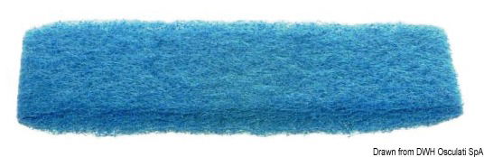 Yachticon abrasive cleaning pad Medium blue