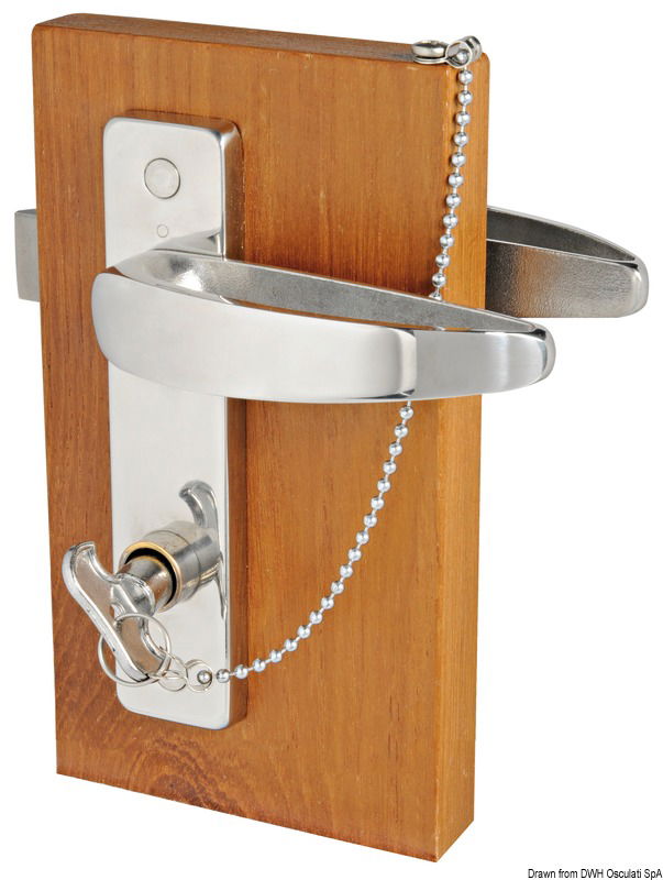 Dimensioni: 94x57x11,5 mm. Per porte spessore 16/38 mm.