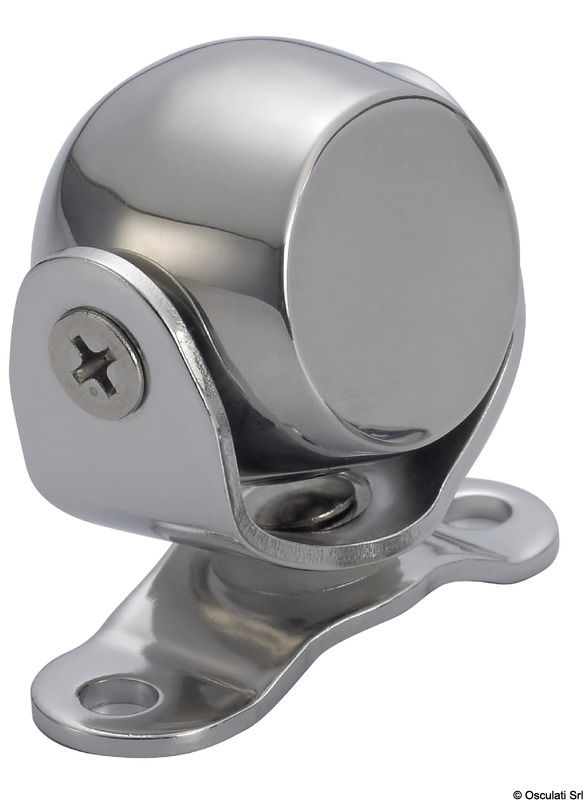 Corpo in acciaio inox AISI 316 lucidato a specchio.Forza di trazione 5 kg