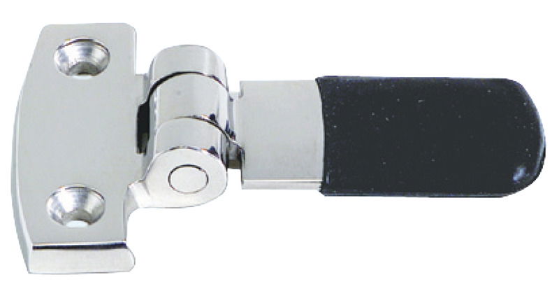 Completamente in acciaio inox AISI 316 lucidato, con battuta rivestita in PVC antiurto.