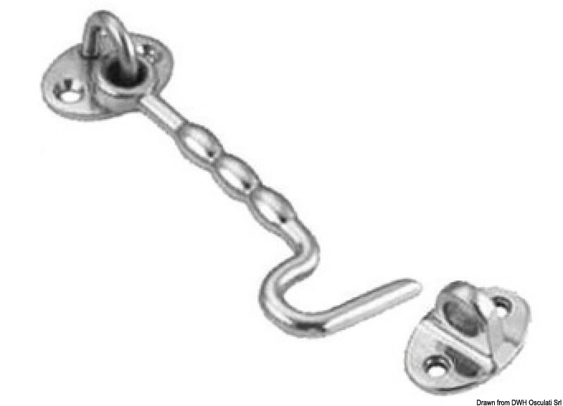 In acciaio inox AISI 316 tipo USA.