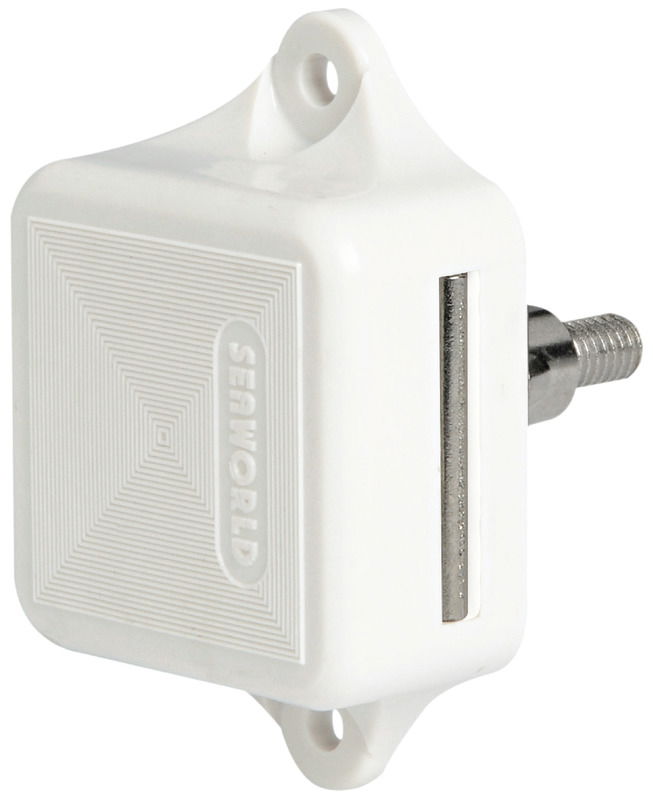 Scrocchetto per sportelli e antine con sistema push-pull. Completo di 4 spacer + 1 guarnizione.Carcassa in nylon con molle inox.A = Pomello Round S;A1 = Pomello Round con spacer;B = Pomello Rectangular;B1 = Pomello Rectangular con Spacer;C = Pomello Convex;C1 = Pomello Convex con Spacer.