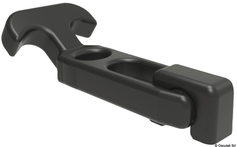 Si adatta all'irregolarità d'allineamento ed è dotata d'impugnatura non conduttiva e resistente ai raggi UV, che attutisce le vibrazioni e garantisce una chiusura sicura e silenziosa. Presenta una rondella di ritegno in nylon.