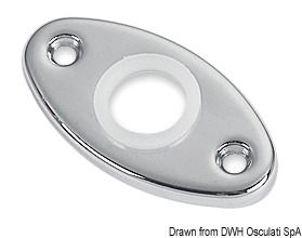 In ottone cromato. Fornite in coppia.