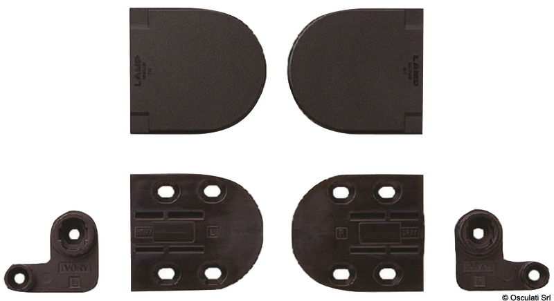 Cerniera con ammortizzatore integrato per prevenire la chiusura dei coperchi.Per sportelli con apertura verso l'alto.Tipo a montaggio laterale. In vendita a coppie (DX+SX).Incluse Viti autofilettanti a testa svasata 4x20mm.