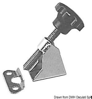 In acciaio inox lucidato a specchio.