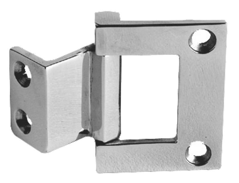 In acciaio inox AISI 316 lucidato a specchio.