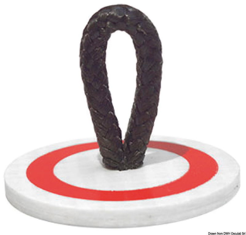 Soluzione in Carbonio o Fibra di Vetro dei Pad-Eye, golfari e similari. Applicabile per incollaggio su superficie precedentemente preparata e con colle specifiche. Per un incollaggio elastico: SIKAFLEX 291i 65.289.XX. Perfetto per creare punti di fissaggio interni non strutturali.