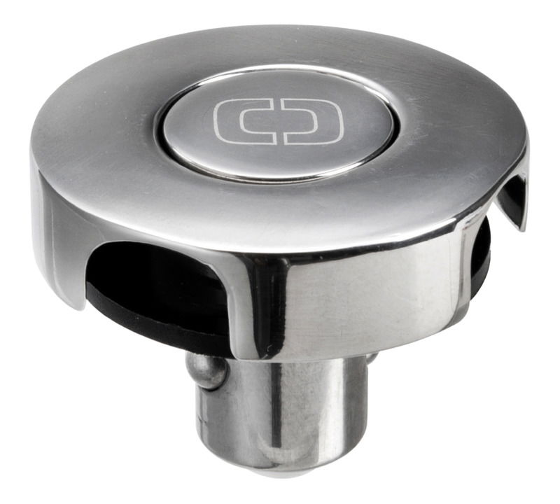 Sistema di aggancio/sgancio rapido che permette di fissare in maniera rapida parabordi, tendalini, ecc.Realizzato in acciaio inox AISI 316. Quando non in uso la base ad incasso rimane a filo.Dotato di anello loop in Dyneema per fissaggio al parabordo/tendalino.