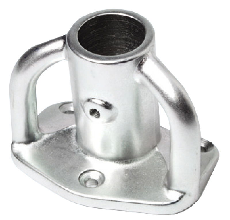 In alluminio anodizzato.