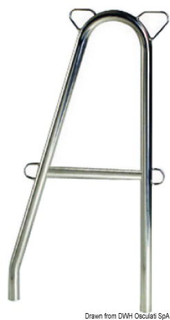 Double stanchion w/stud