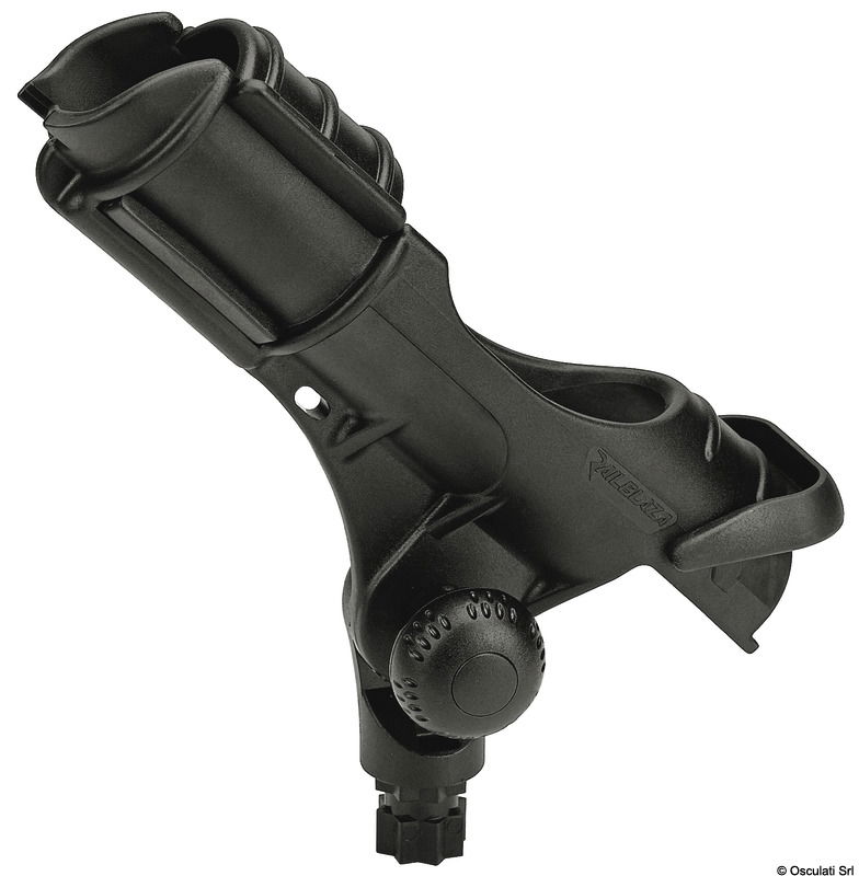 Robusto e altamente regolabile per garantire la sicurezza della canna in quasi tutte le posizioni.• Per mulinelli da spinning, lanciatori di esche, mulinelli da barca e mulinelli da mosca;• Il collare rotante aiuta a ridurre il “furto di strappo”;• Perno finale per ridurre la rotazione della canna; sollevare per far scorrere le aste;• Orientabile a 360° e 90° in verticale.