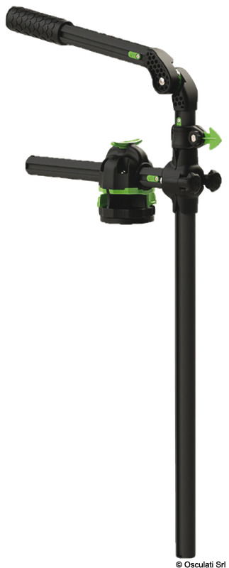 Posiziona perfettamente l'impugnatura morbida all'altezza dell'anca per un facile utilizzo.• Rotazione a 360° del trasduttore• Totalmente ripiegabile per stivaggio e poco ingombro• 1 base Hexx inclusa• Borsa di stivaggio inclusa (solo Hexx Live Pole 60 41.412.00)