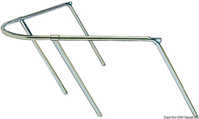 Si può ulteriormente allargare o stringere a piacere più o meno 15 cm.