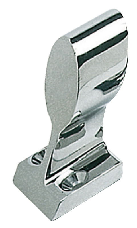 In acciaio Inox lucidato a specchio.