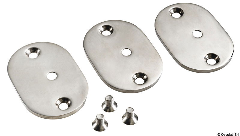 Handrail kit 2 plates + 2 screws