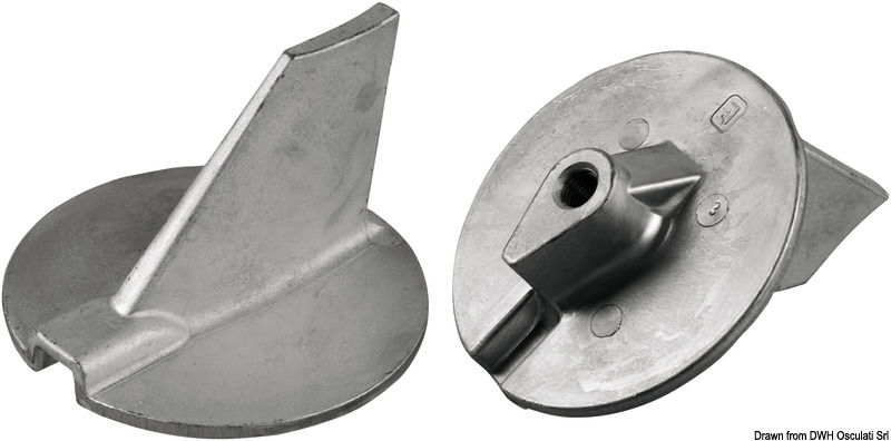 Zinc fin anode 90/200 HP