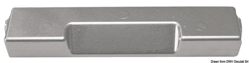 U-shaped zinc anode f. outboards 60/300 HP