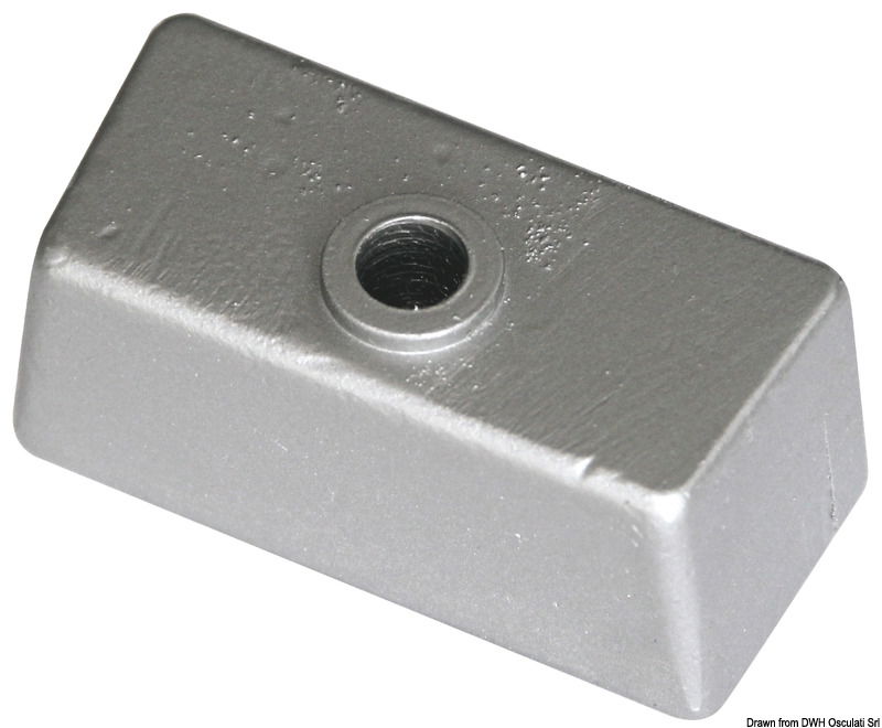 Magnesium cube anode