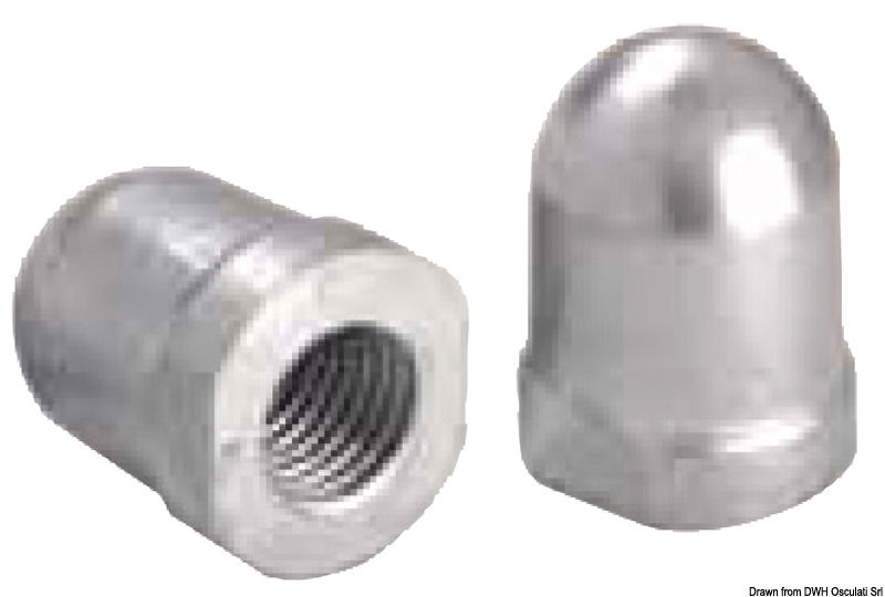 Sterndrive base support zinc anode 22/25 mm