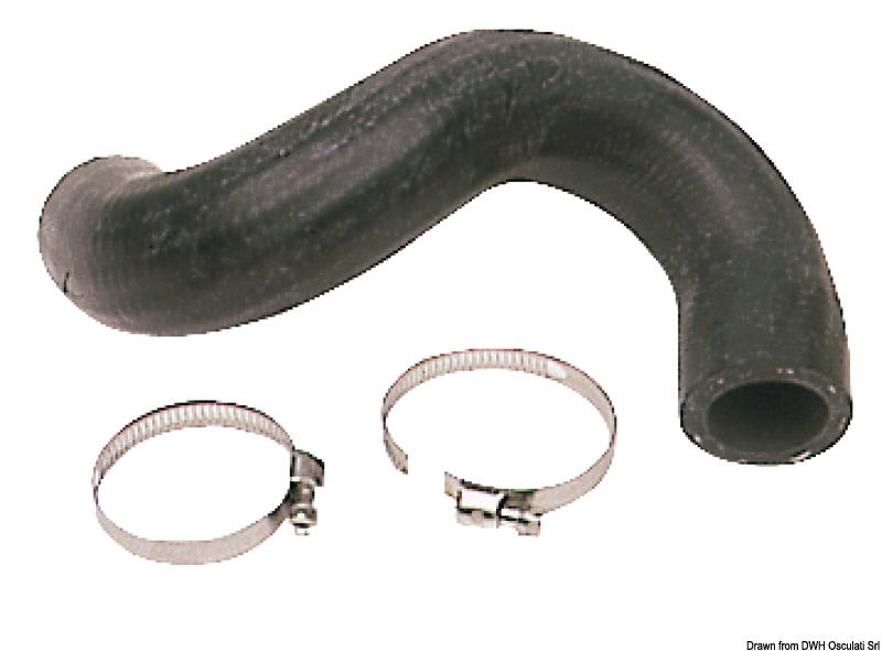 In gomma per aspirazione acqua gruppi poppieri.