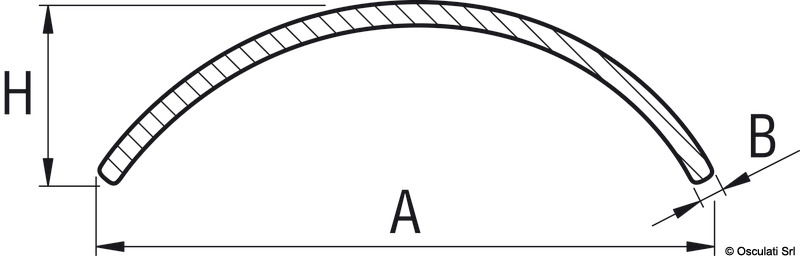 In acciaio inox 316L lucidato a specchio e svasato ad utensile.Il trattamento di decappaggio e passivazione a cui è sottoposto ne aumenta fino a 5 volte la resistenza alla corrosione, rispetto ai normali acciai inossidabili.La base è realizzata in PVC Uv Resistant con elevati standard qualitativi e sottoposta a numerosi test di qualità. La sua particolare sezione garantisce il massimo effetto ammortizzante e il miglior risultato estetico, esaltando il profilo inox e riducendo al massimo la cornice.Il design pratico ed elegante del terminale accompagna l’attacco del profilo.Il coprigiunta è provvisto di stopper interno che evita lo slinguamento del profilo e consente la continuità del passo di foratura.