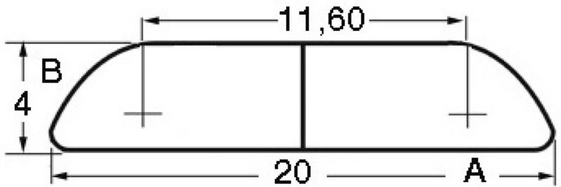 Già forato e svasato.