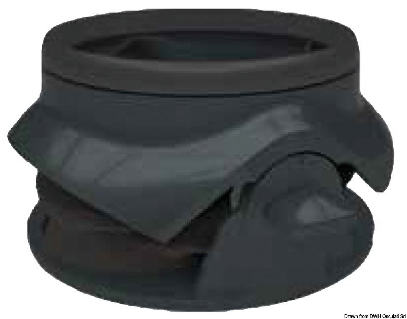 Per rendere il volante regolabile in inclinazione fino a 60° su 5 posizioni.Rispetto ai TILT 45.038.01/45.039.01 riduce gli ingombri in quanto si fissa direttamente al cruscotto e abbraccia la pompa idraulica.