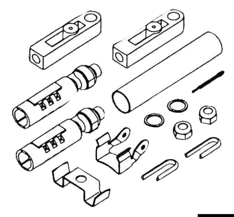 Per l'adattamento di cavi C2/C8/C0 su Johnson/Evinrude