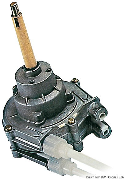 Per grosse potenze, scafi fino a 10,50 m e velocità oltre 50 MPH. Stesse caratteristiche del modello T71, ma funziona con due cavi M66 .