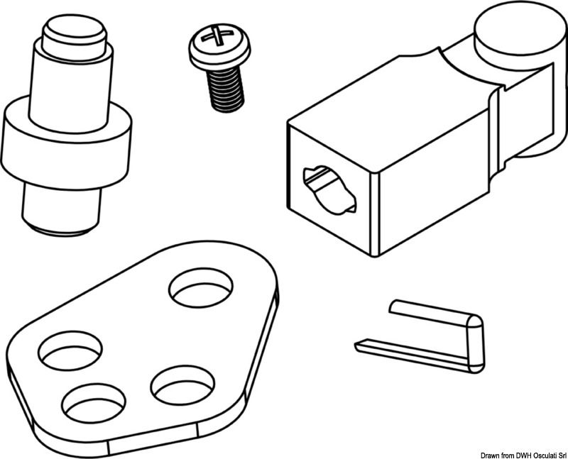 Per adattamento cavi C36/MACH36 a scatole B322.
