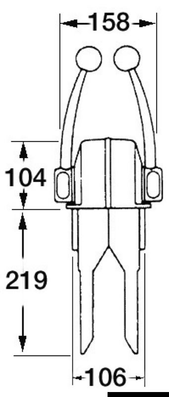Per il montaggio a cruscotto. Tirando in fuori la leva si disinnesta l’invertitore durante il riscaldamento del motore. Muniti di frizione interna, utilizzano cavi C2/C8/ MACH0.