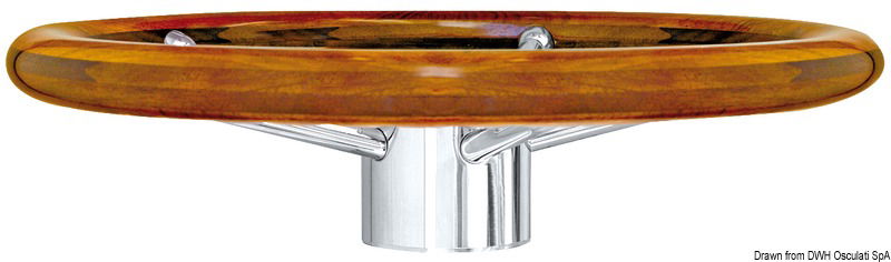 Razze in acciaio inox, corona con scalfiture psoteriori per impugnatura anatomica.