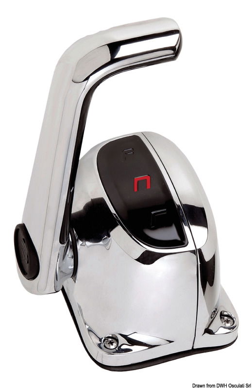 Scatola monoleva ad azione doppia per il controllo del gas e dell'invertitore.Disponibile con e senza LOCK in folle, con e senza trim.Nelle installazioni a doppio motore un singolo pulsante farà funzionare entrambe le leve.Mediante interruttore 45.012.00 l'avviamento si ottiene solo in neutrale (OPTIONAL).Utilizza tutti i cavi comando Ultraflex:- con cavi C14 non occorre alcun kit;- con cavi C2-C8-Mach0 il kit adattamento K59 è incluso;- con cavi C5-C16-Mach5 occorre acquistare il kit K60 (45.100.17);- con cavi C36-Mach36 occorre acquistare il kit K62 (45.100.12).