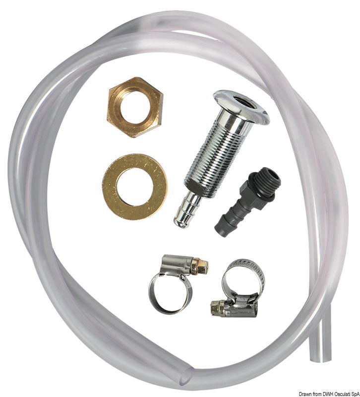 Completa di valvola di non ritorno.Per flange di montaggio vedi codici: 45.270.03; 45.270.04; 45.280.10.