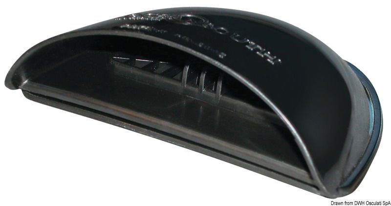 Facile da fissare (solo 4 viti), assicura una buona ventilazione all'interno della barca evitando muffe e umidità stagnante.