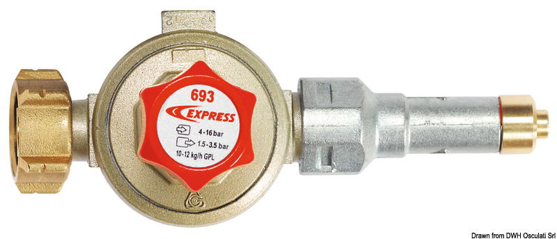 Fitting for shrinkforming gun Area 0