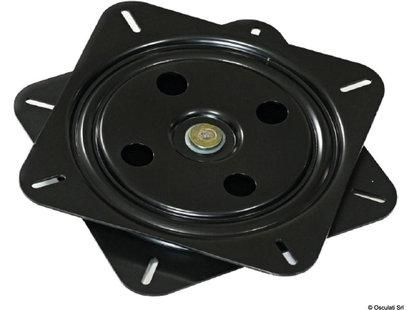 E’ ideale per i pescatori, permette infatti a loro di ruotare il sedile fino alla posizione desiderata. Predisposto per essere accoppiata con i nostri piedi, sedili in alluminio e sedili vari.