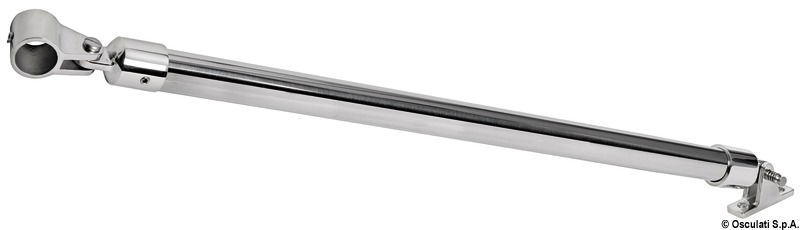 Tutto in acciaio inox AISI 316 lucidato a specchio.